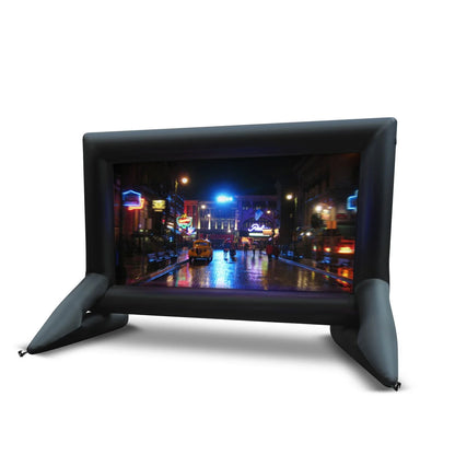 Inflatable 10.6' Outdoor Screen with Built-In Stand - Bellso