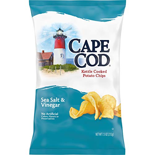 Cape Cod Potato Chips Sea Salt and Vinegar Kettle Chips - 7.5oz - Bellso