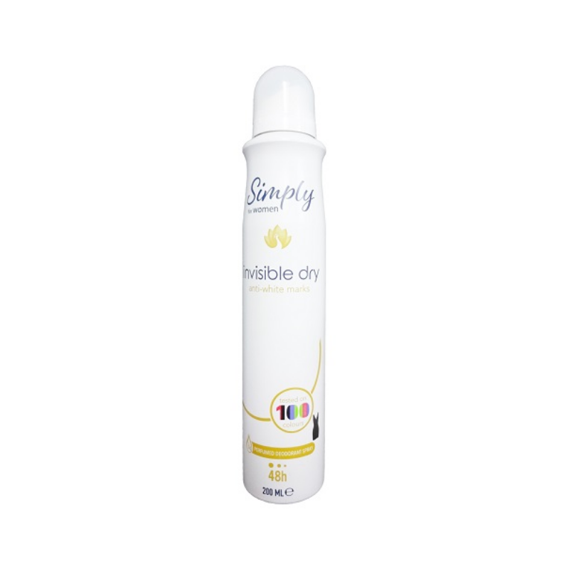 Simply Anti Persp Invisible Dry 200ml