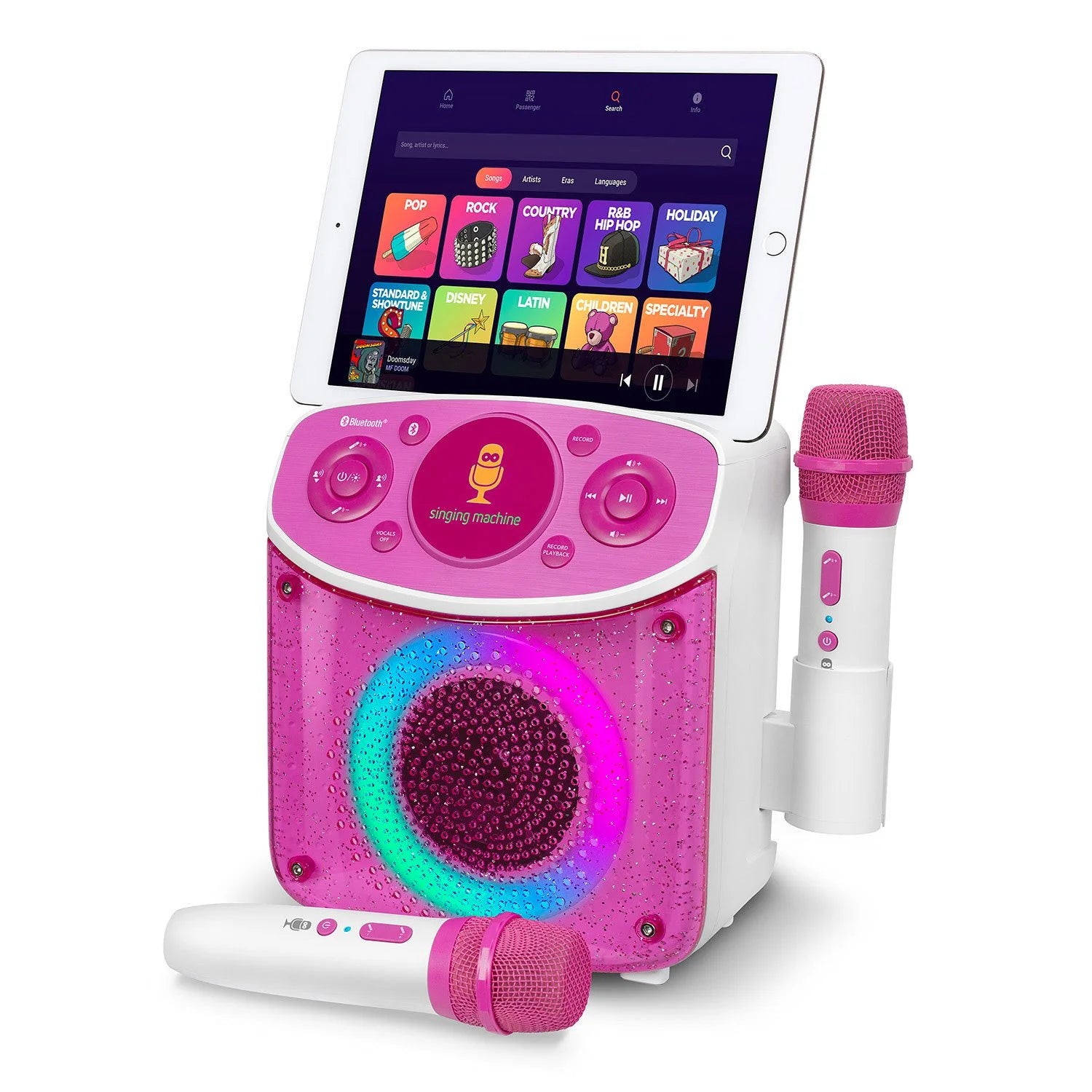 The Singing Machine Mini Sparkle Karaoke Machine - Bellso