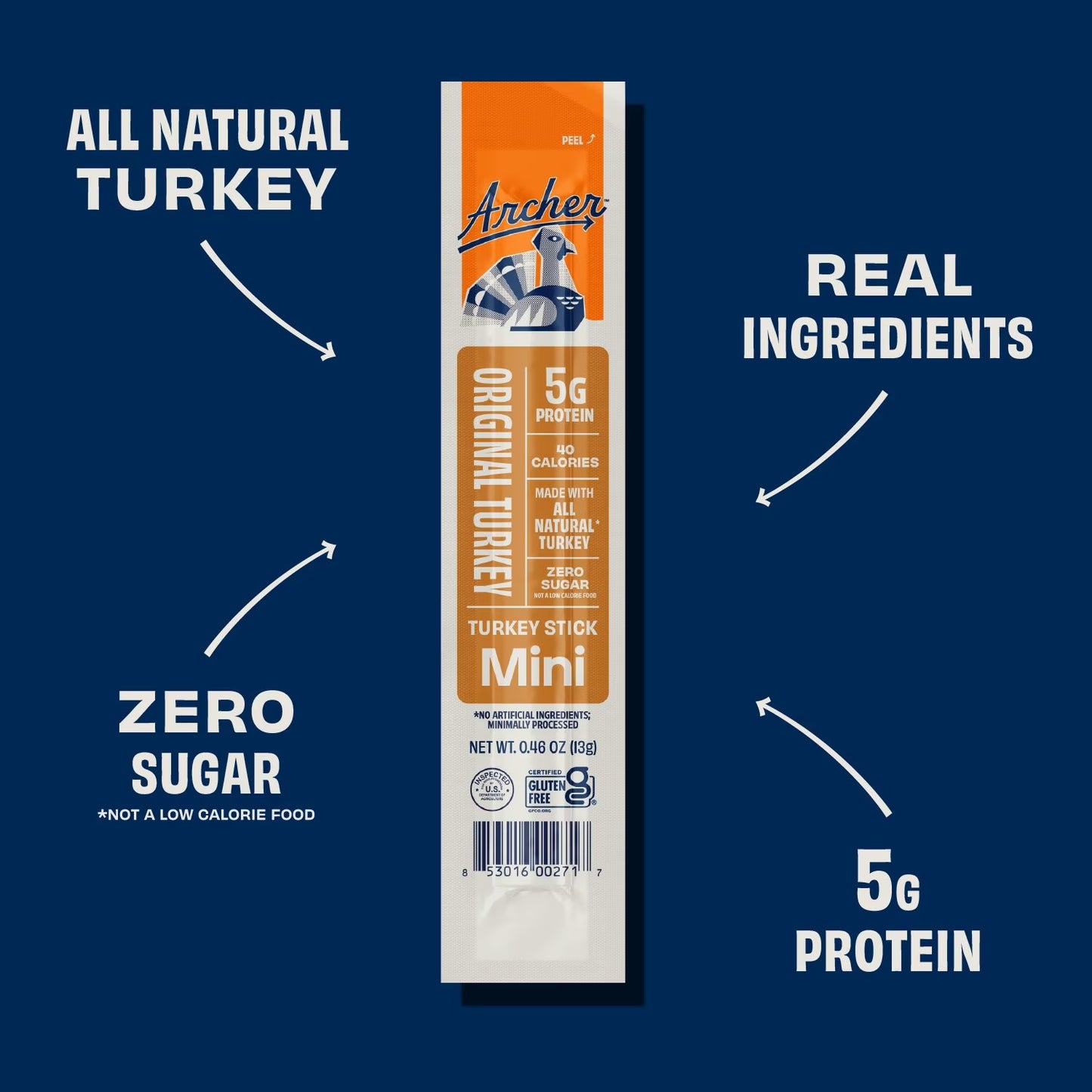 Country Archer Mini Classic Turkey Sticks, 0.46 oz., 24 pk.
