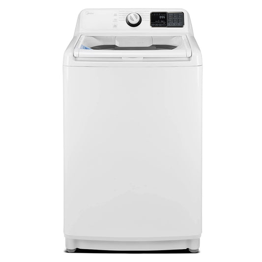 4.5-Cu. Ft. Top Load Washer with Agitator in White - Midea MLV45N1BWW