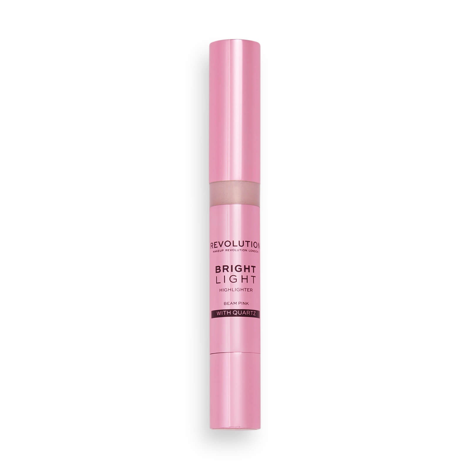 Makeup Revolution Bright Light Cream Highlighter Shade Beam Pink 3 Ml - Bellso