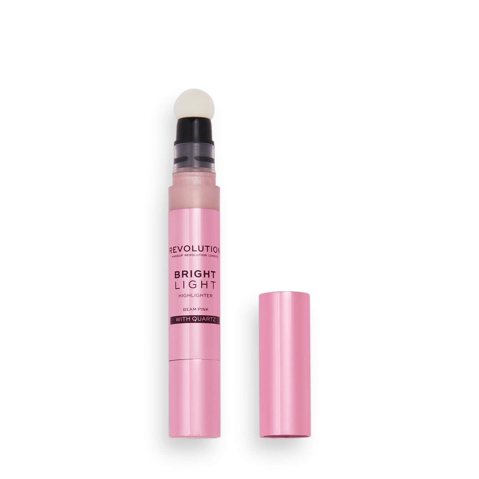 Makeup Revolution Bright Light Cream Highlighter Shade Beam Pink 3 Ml - Bellso