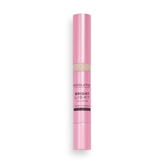 Makeup Revolution Bright Light Cream Highlighter Shade Strobe Sparkling Wine 3 Ml - Bellso