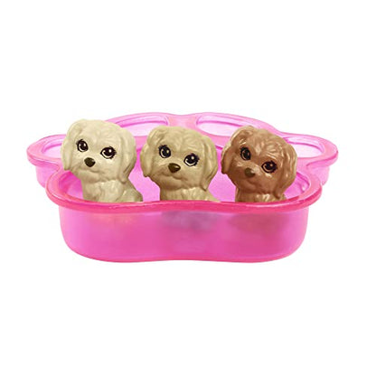 Barbie Doll Newborn Pups Playset - Bellso