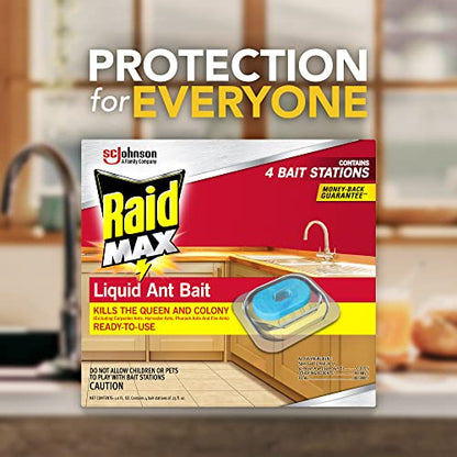 Raid 4-Pack Ant Bait Double Control - Bellso