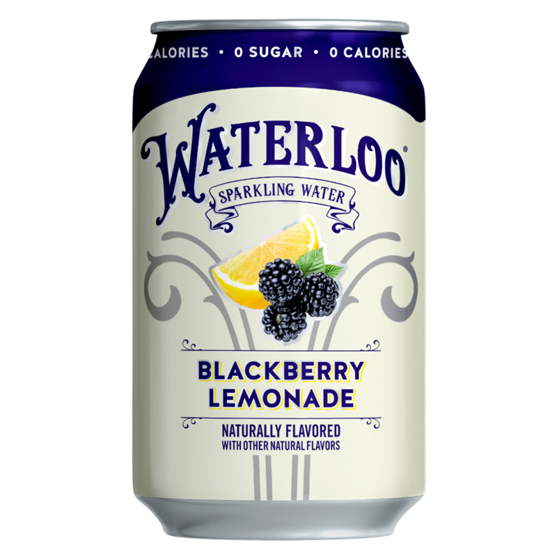 Waterloo Sparkling Water  Blackberry Lemonade  12 Fl Oz