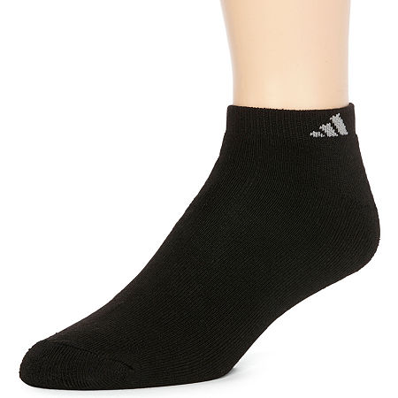Big & Tall Adidas 6-pack Athletic Cushioned Low Cut Socks, Men's,