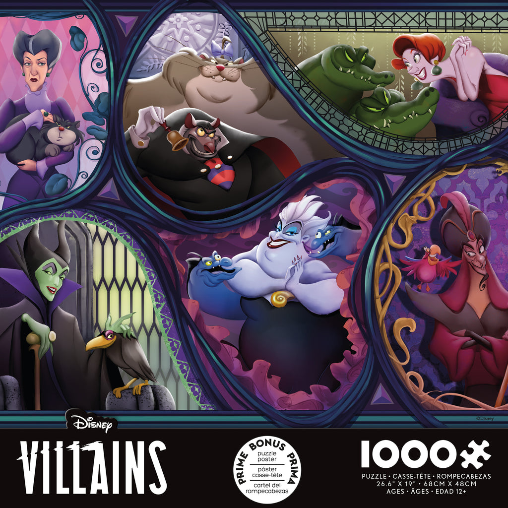 Ceaco Villains & Their Pets - 1000pc Jigsaw Puzzle - Bellso
