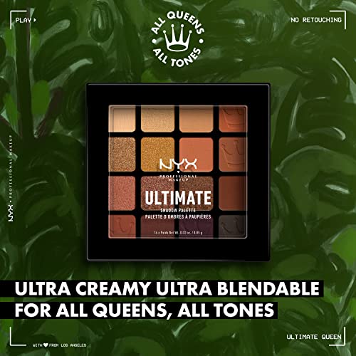NYX Professional Makeup Ultimate Eyeshadow Palette  Ultimate Queen - Bellso