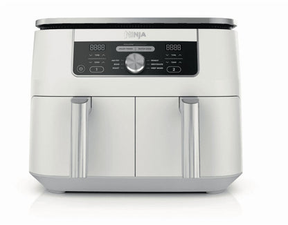 Ninja Foodi 6-in-1 8 Quart 2-Basket Air Fryer With DualZone Technology -White