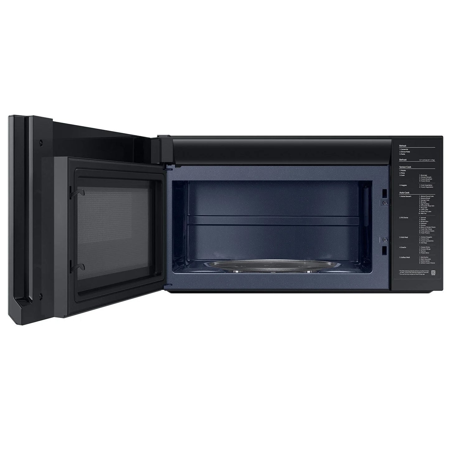 Samsung 30 Inch Smart (DISPLAY) Microwave with 2.1 Cu. Ft. Capacity, 1000 Watts Cooking Power, Auto Connectivity and SmartThings - Bellso