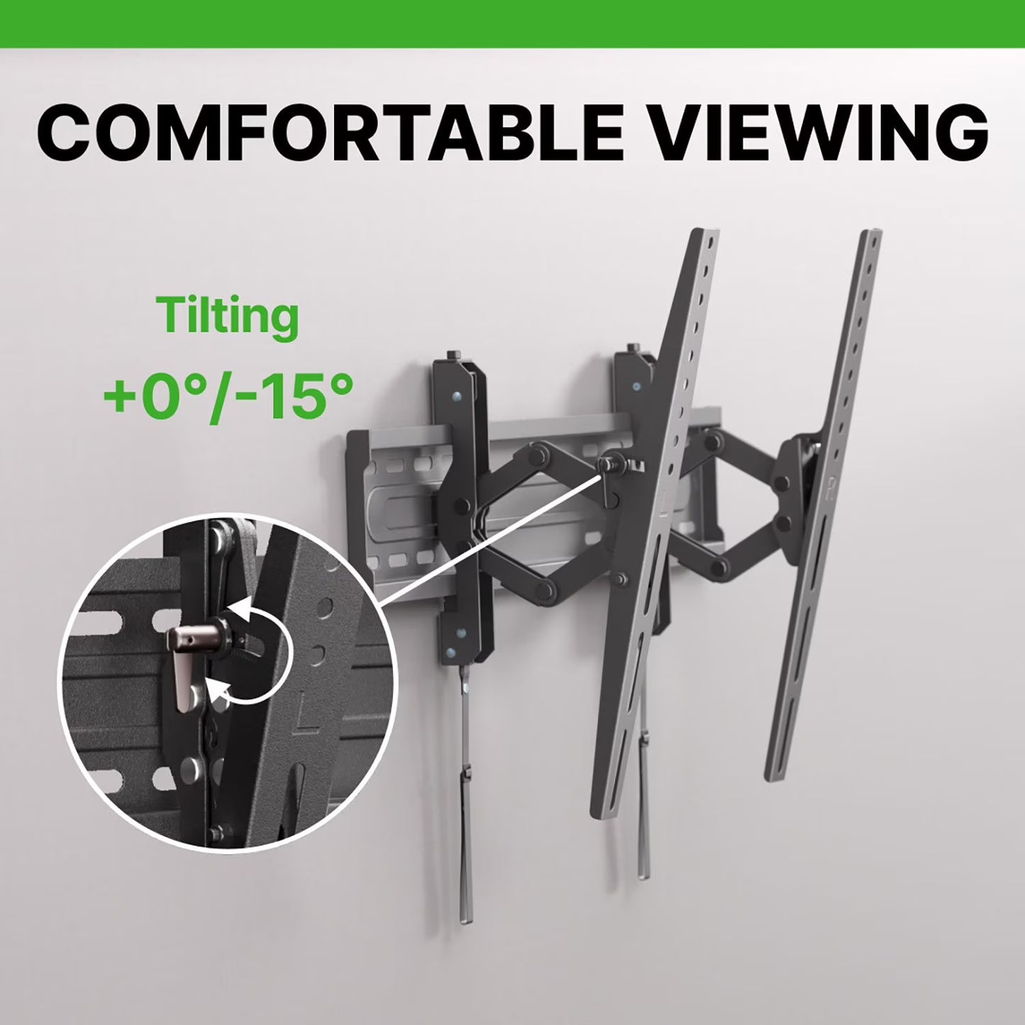 Member's Mark Tilt TV Wall Mount, 32" - 98" TVs