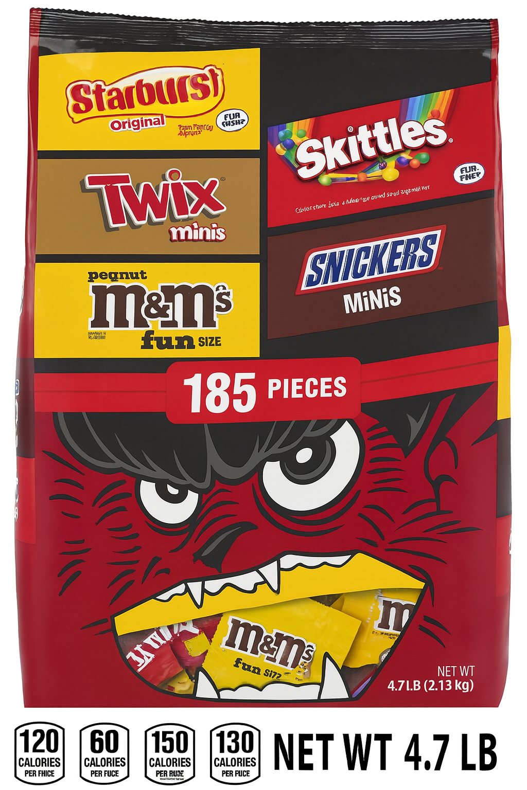 Snickers Halloween Candy Assortment Mix Of Popular Brands 185 Pieces