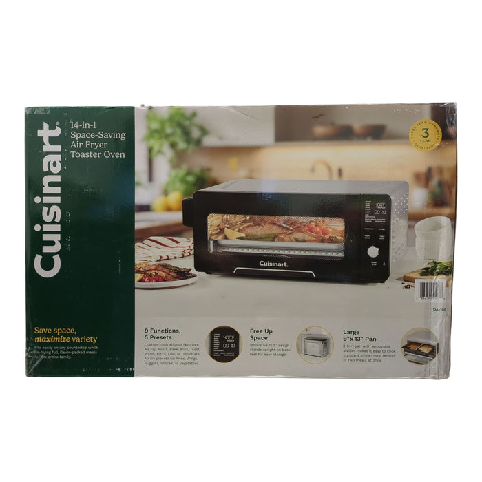Cuisinart 14-in-1 Space-Saving Digital Air Fryer Oven, TOA-105 - Bellso