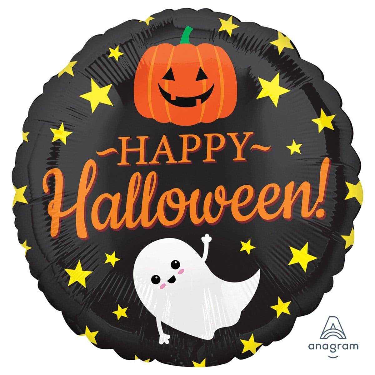 Happy Halloween Foil Ballon, 18 Inches - Bellso