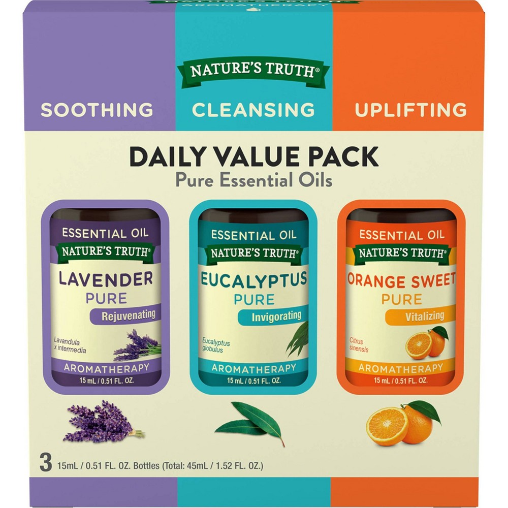 Nature's Truth Essential Oils - 3pk - Bellso