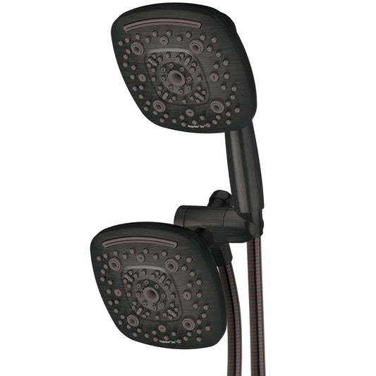Oxygenics Arc 80-Setting Combo Shower Head, Various Finishes