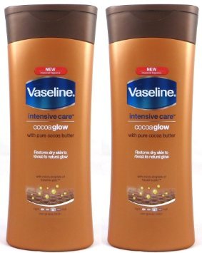 Vaseline 1 Intensive Care Cocoa Glow Body Lotion, 400Ml - Bellso