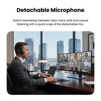 Pioneer A50 Dual Mode Wireless Headphones with Hybrid Active Noise Cancellation