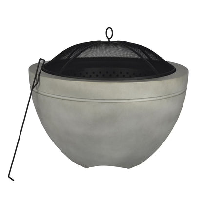 Member's Mark 30" Concrete Finish Wood Burning Fire Pit