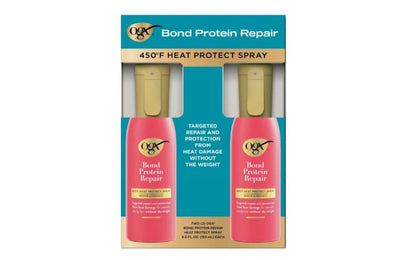 OGX Bond Protein Repair 450°F Heat Protect Spray, 6.5 fl. oz., 2 pk.