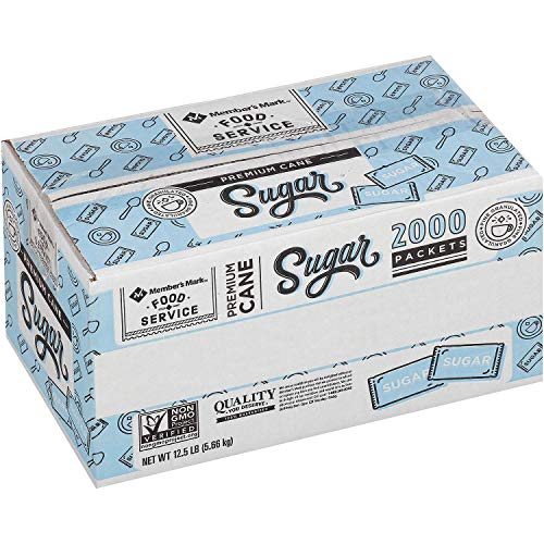 Member's Mark M.M Premium Cane Sugar Packs 3g Packets