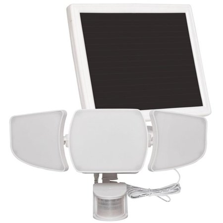 Westinghouse 2000 Lumen Solar Motion Activated Triple Head Security Light White