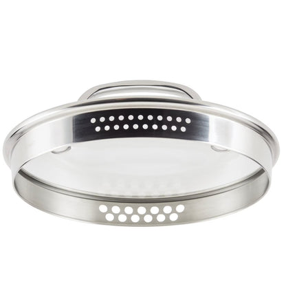 KitchenAid 3-Ply Base Stainless Steel 11-Piece Cookware Set, Brushed Stainless Steel