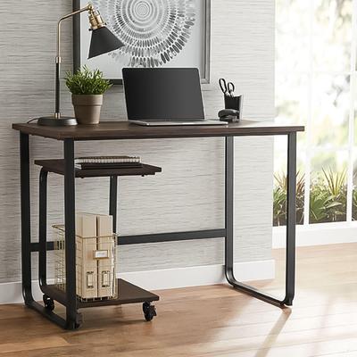 Member's Mark Dakota 2-Piece Writing Desk and C-Table Set, Dark Brown - Bellso