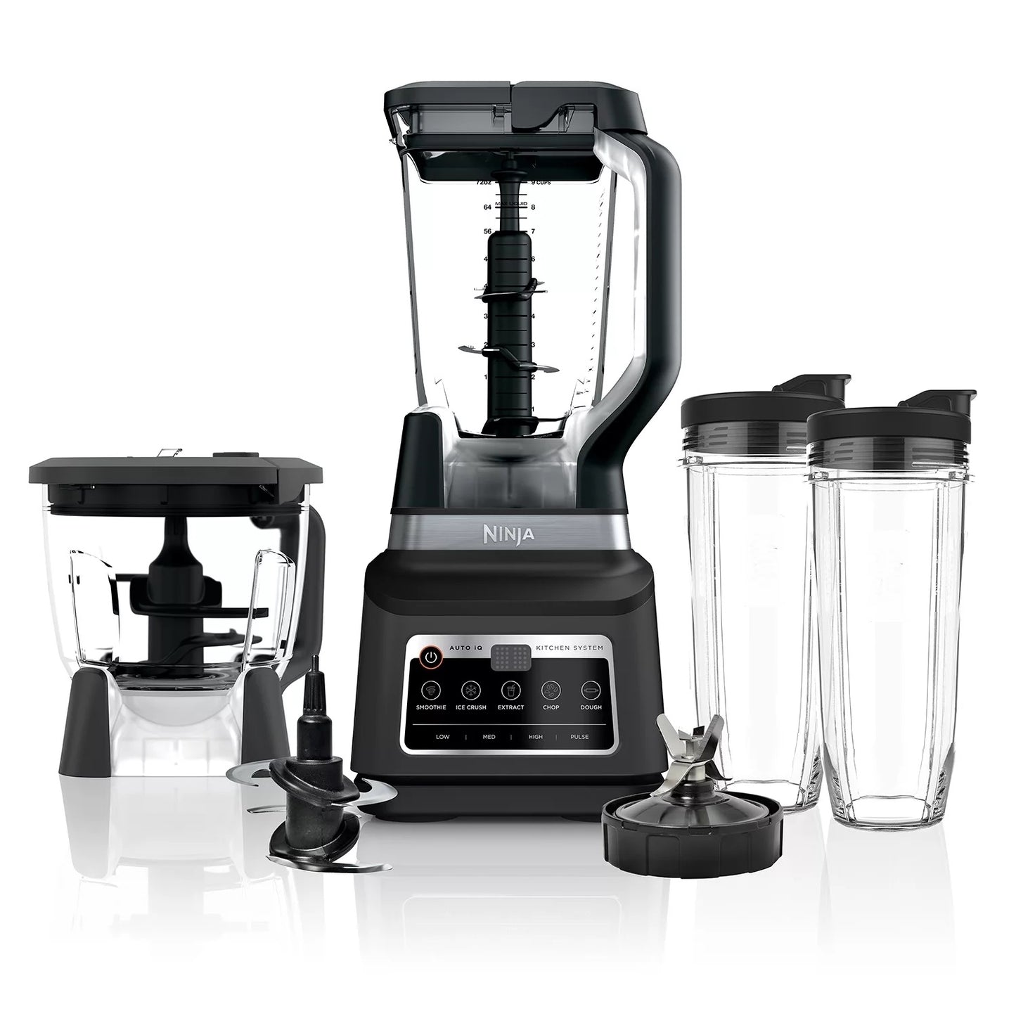 Professional Plus Kitchen Blender System & 8 Cup Food Processor - Bellso