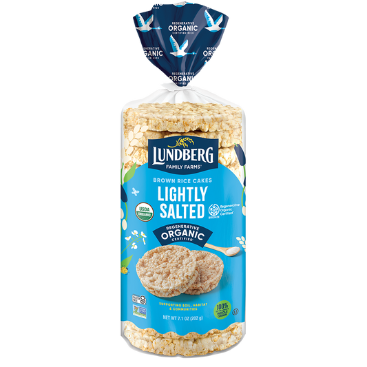 Lundberg Lightly Salted Brown Rice Cakes