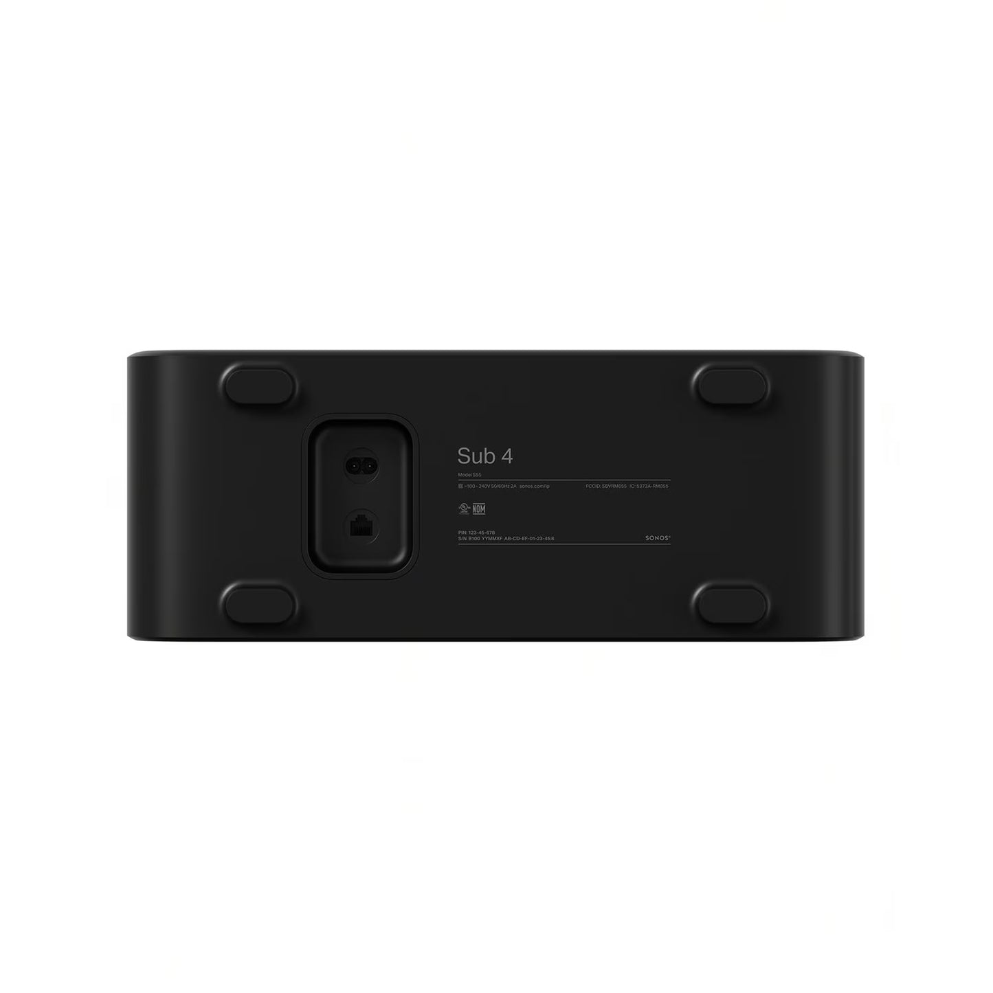 Sonos Sub Gen 4 Wireless Subwoofer Bundle