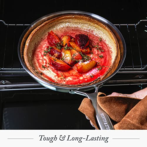 Merten & Storck Tri-Ply Stainless Steel 10A and 12A Frying Pan Skillet - Bellso