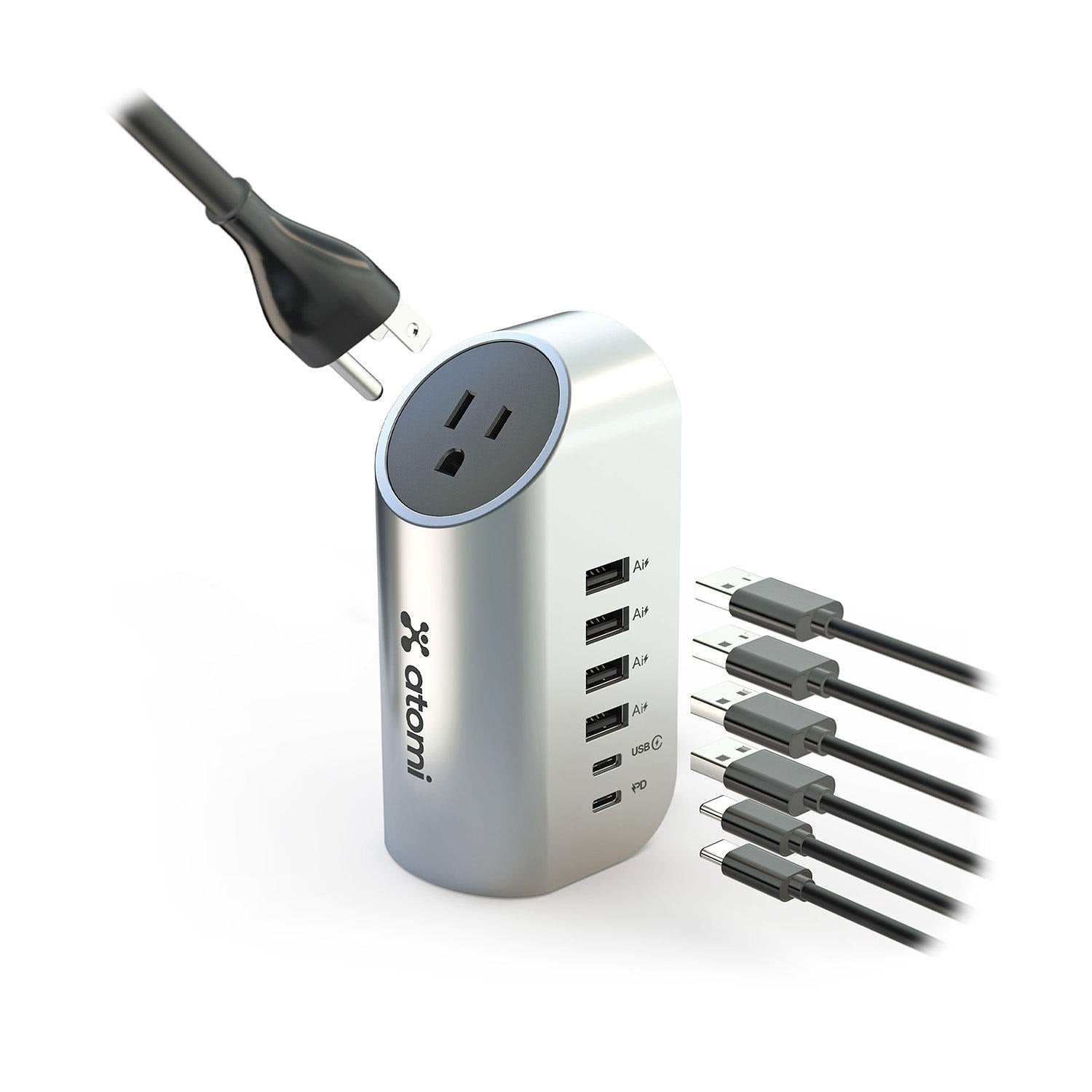 Atomi Mini Portable Charging Tower (2 Pack) - Bellso