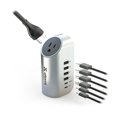 Atomi Mini Portable Charging Tower (2 Pack) - Bellso