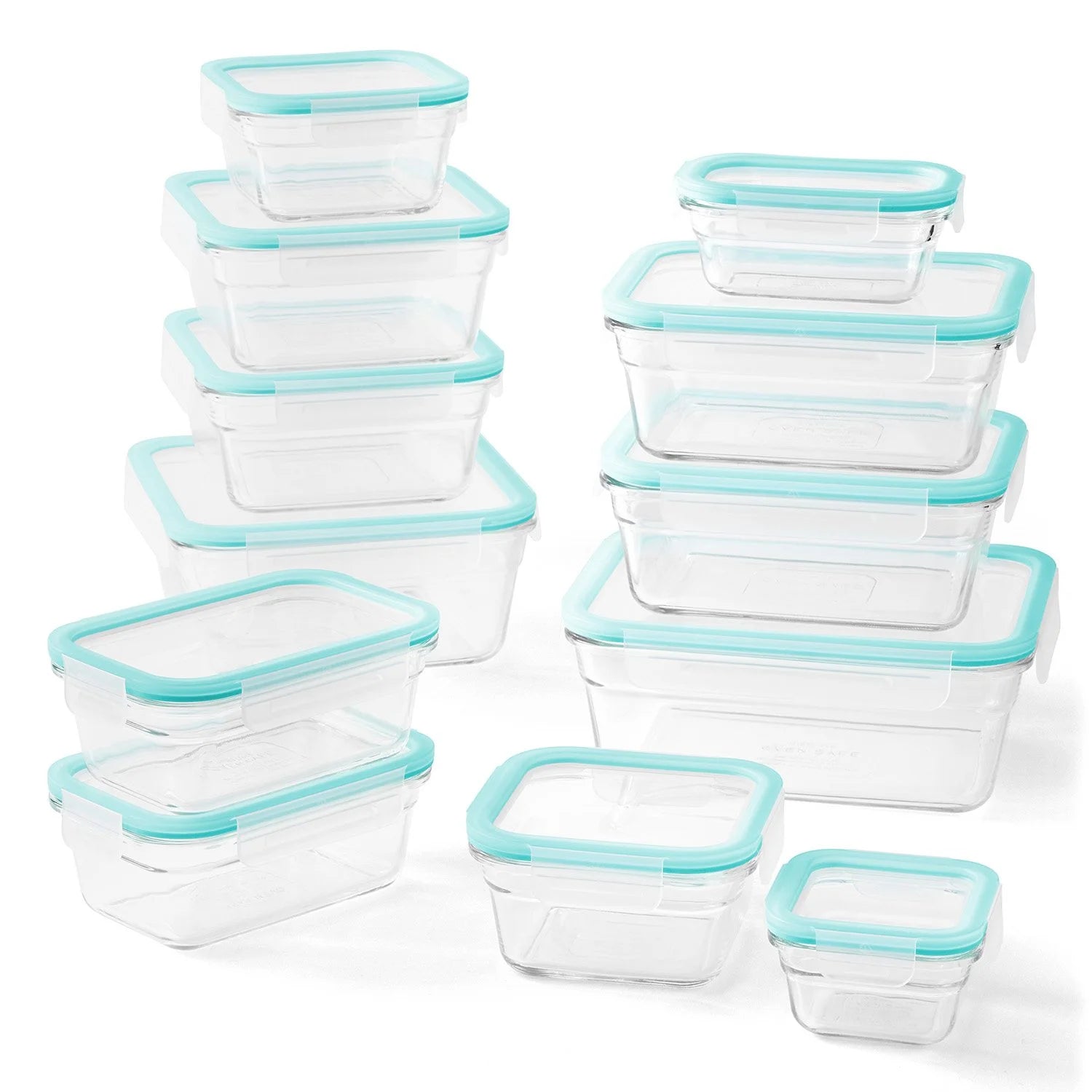Member's Mark 24-Piece Glass Food Storage Set By Glasslock - Bellso