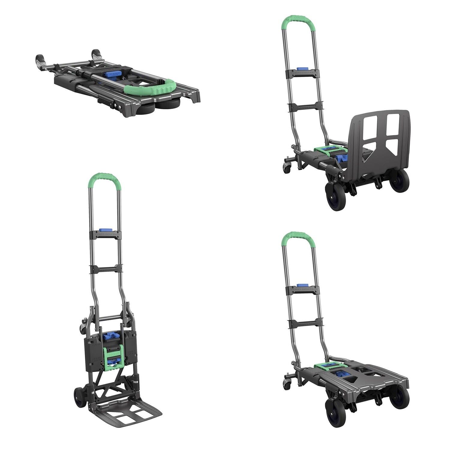 Cosco Folding 2-in-1 Hand Truck  300 Lb. Capacity  Multi-Position - Bellso