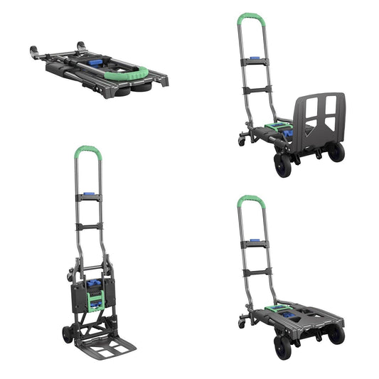 Cosco Folding 2-in-1 Hand Truck  300 Lb. Capacity  Multi-Position - Bellso
