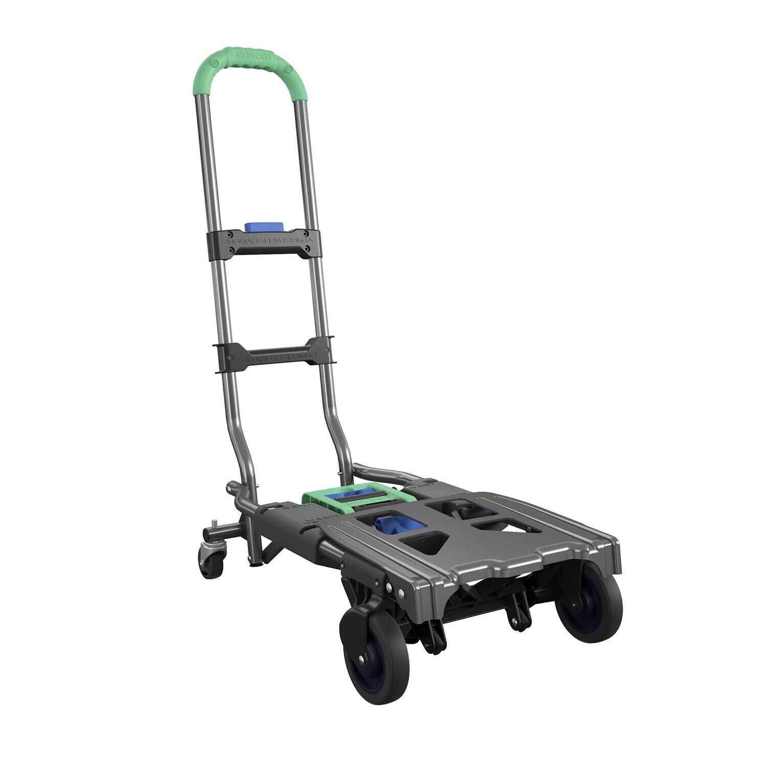 Cosco Folding 2-in-1 Hand Truck  300 Lb. Capacity  Multi-Position - Bellso