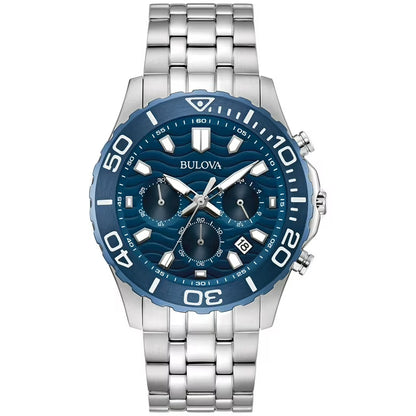Bulova 98B435 Sport Chronograph Bracelet Watch, 43mm