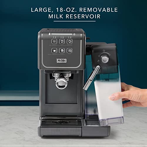 Mr. Coffee One-Touch Coffeehouse Espresso Cappuccino & Latte Maker Black - Bellso