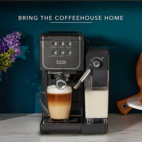 Mr. Coffee One-Touch Coffeehouse Espresso Cappuccino & Latte Maker Black - Bellso