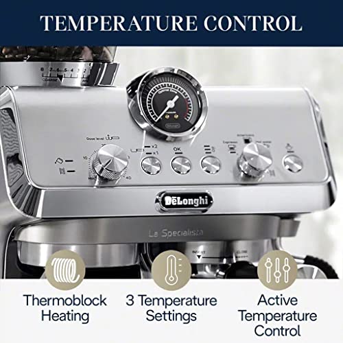 De Longhi EC9155M La Specialista Arte Pump Espresso Machine  Metal