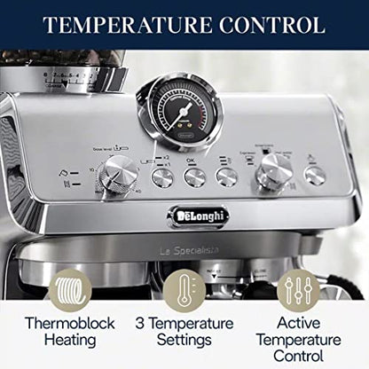 De Longhi EC9155M La Specialista Arte Pump Espresso Machine  Metal
