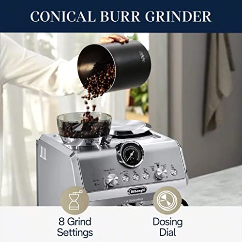 De Longhi EC9155M La Specialista Arte Pump Espresso Machine  Metal