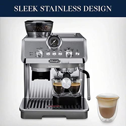De Longhi EC9155M La Specialista Arte Pump Espresso Machine  Metal