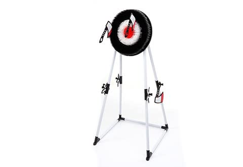 Sharper Image Axe Throwing + Target Set - Indoor & Outdoor Fun Game - Bellso
