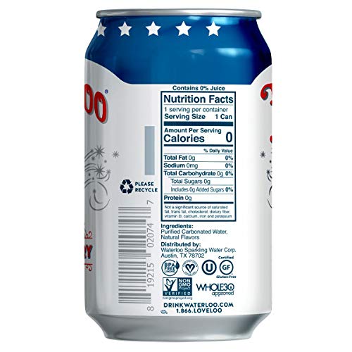 Waterloo Sparkling Water, Sparkling Water Summer Berry, 12 Oz